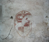 Moussy- Blason dans la chapelle de la commanderie